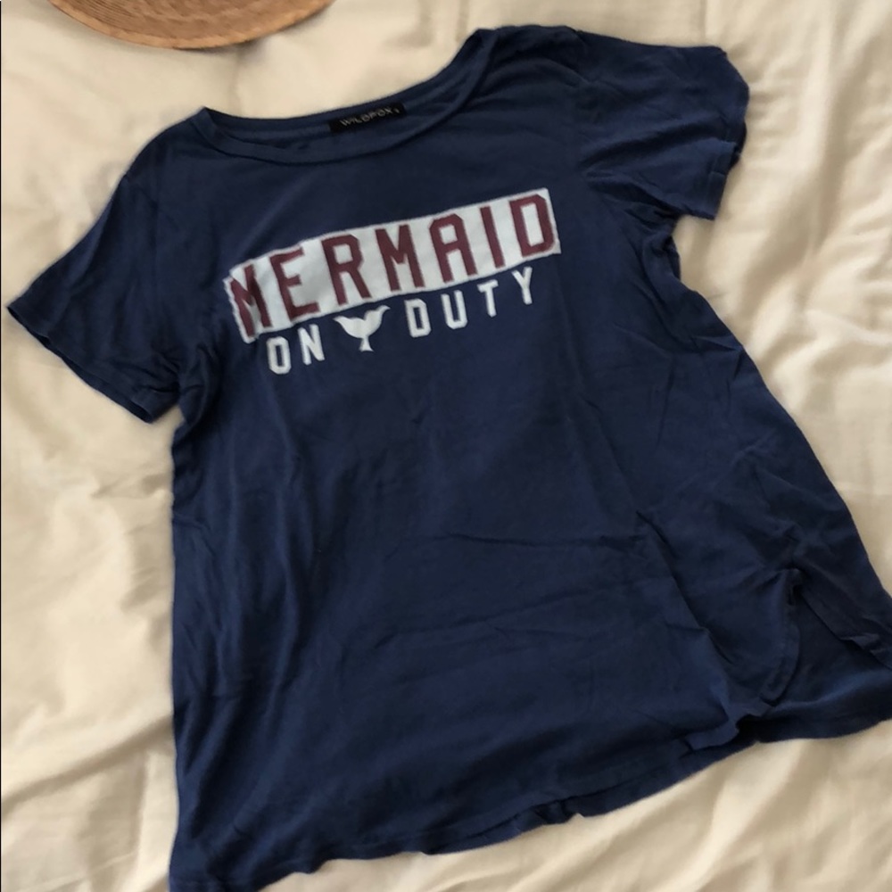 Mermaid on Duty T-shirt